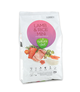 Pienso Natura Diet Lamb Rice Mini